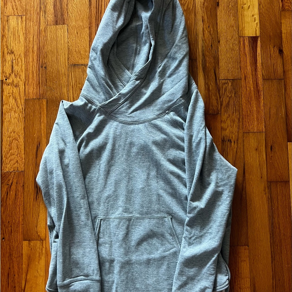 Lululemon Gray Hooded Sweatshirt